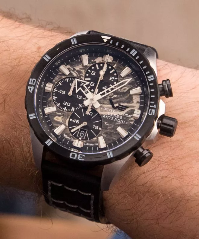 Vostok Europe Almaz Chrono Ceres Asteroid Limited Edition watch 6S10-320E693