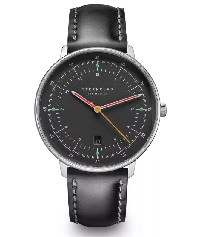 Sternglas Hamburg Neugraphit Automatic watch S02-HH39-BR02