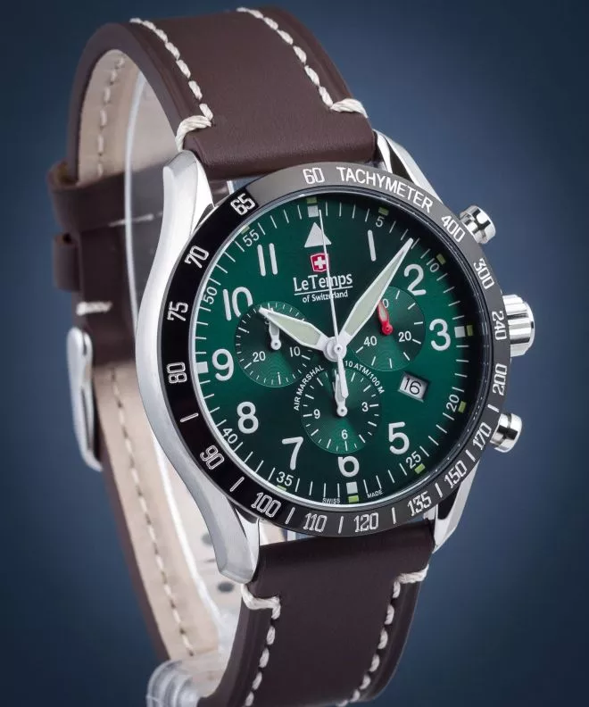 Le Temps Air Marshal Chronograph watch LT1041.14BL16