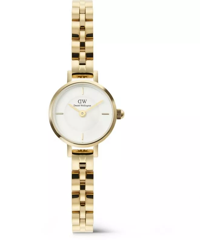Daniel Wellington Petite Mini Arch 3-link White Gold ladies watch DW00100855