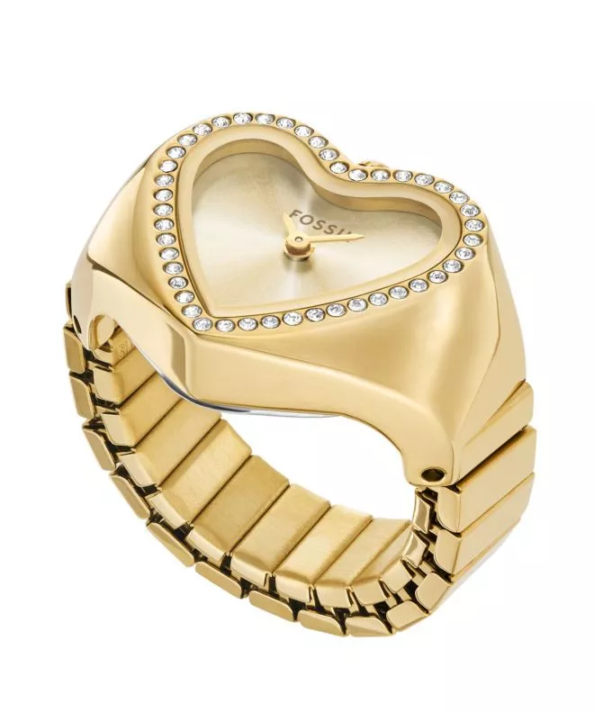 Fossil Heart Watch Ring watch ES5407