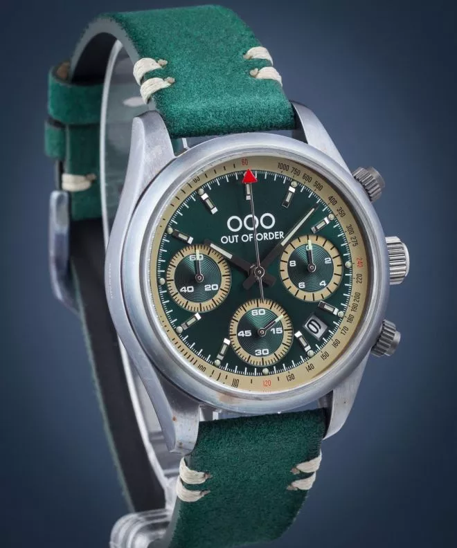 Out Of Order Royal Green Sporty Cronografo  watch OOO.001-23.VE.VE