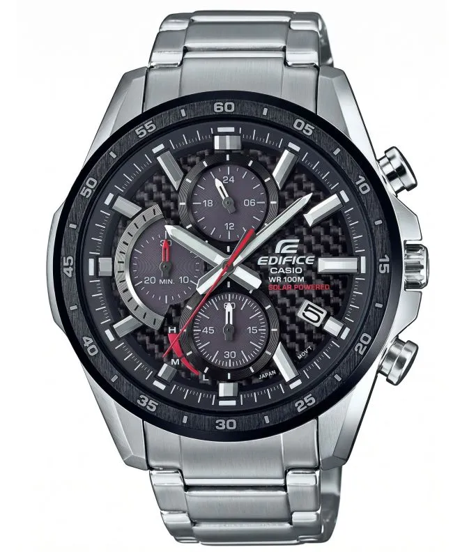 Casio Edifice Solar Powered Chronograph gents watch EQS-900DB-1AVUEF
