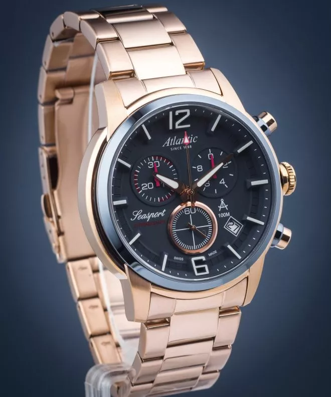 Atlantic Seasport Chrono Men's Watch 87466.44.55
