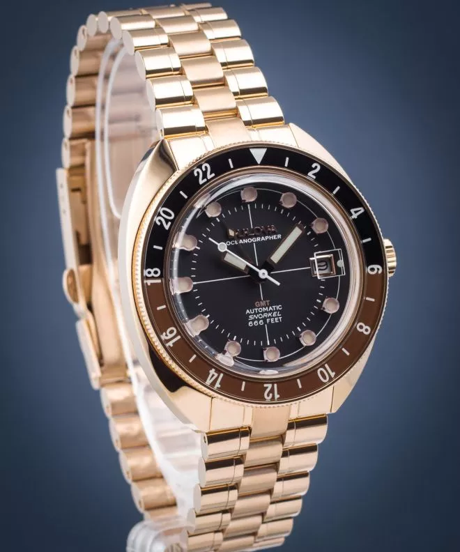 Bulova Oceanographer GMT Automatic  watch 97B215