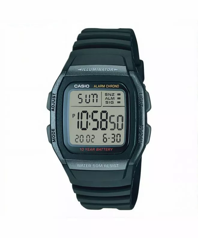 Casio Digital unisex watch W-96H-1BVEF