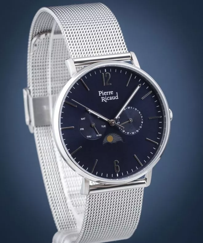 Pierre Ricaud Moon Phase Men's Watch P60024.5155QF