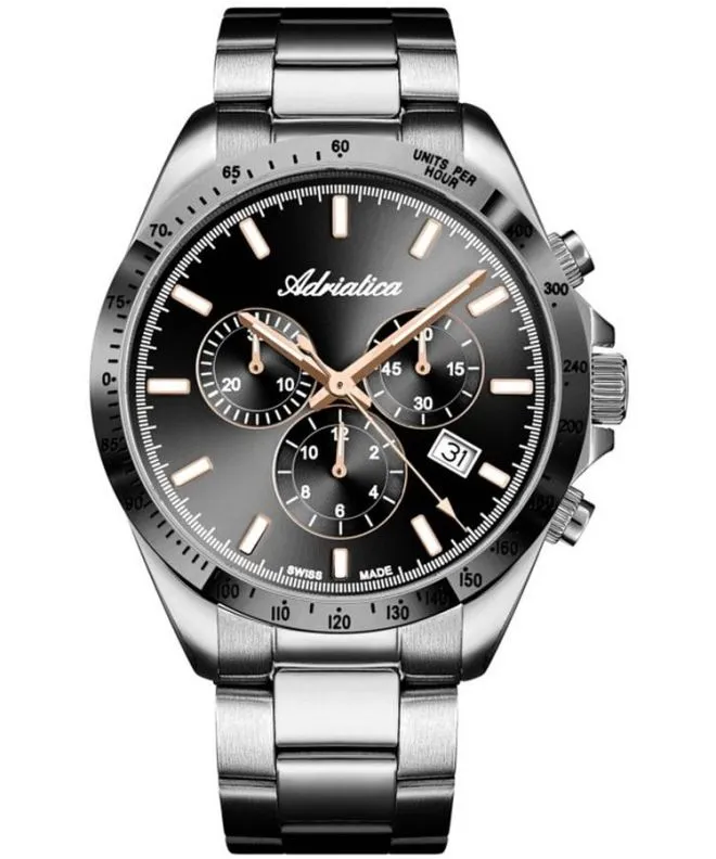 Adriatica Classic Chronograph gents watch A1053.S1R6CH