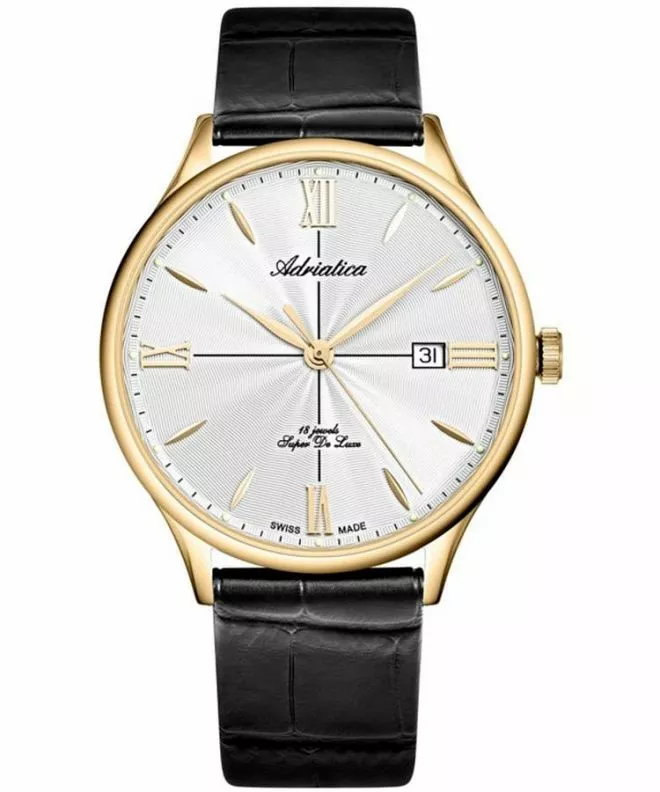 Adriatica Super de Luxe Mechanical gents watch A1230.1263MXLC