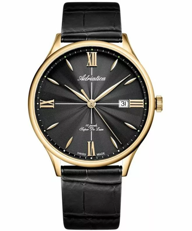 Adriatica Super de Luxe Mechanical gents watch A1230.1266MXLC