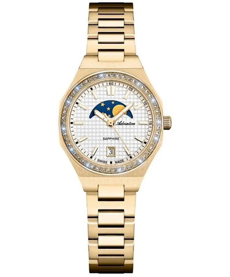 Adriatica Moonphase ladies watch A3326.1113SQZ