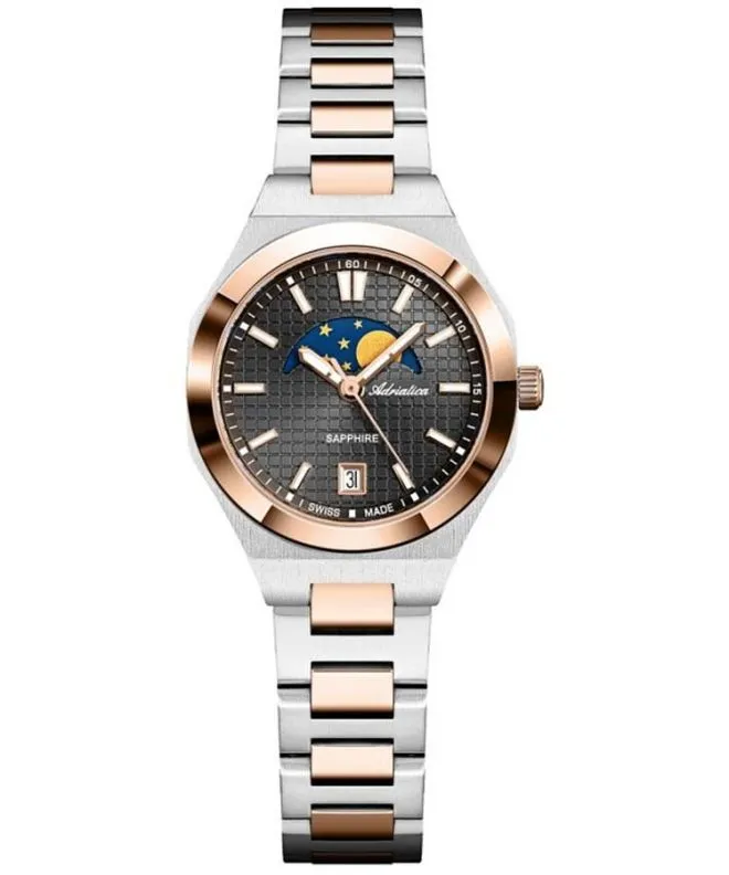 Adriatica Moonphase ladies watch A3326.R116SQ