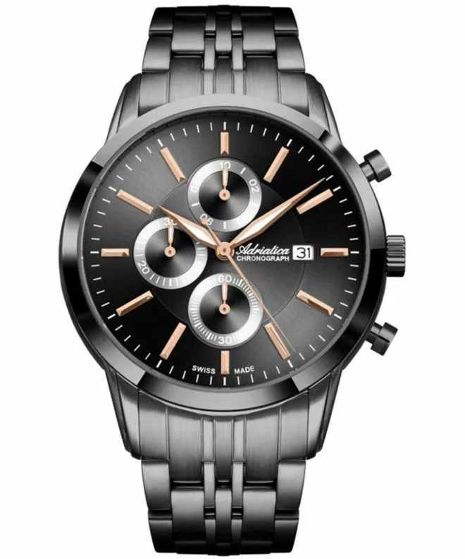 Adriatica Sapphire Chronograph gents watch A8306.S1R6CH
