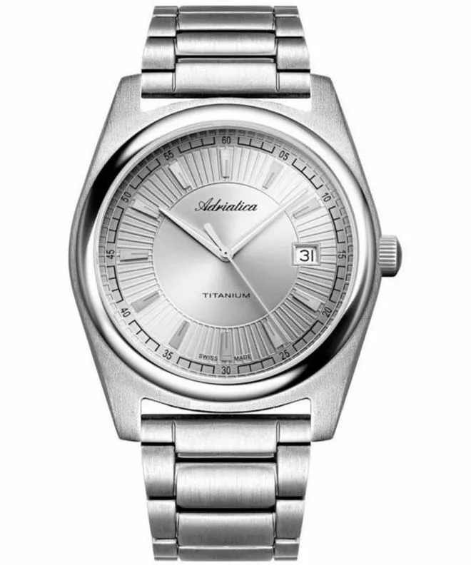 Adriatica Sapphire Titanium gents watch A8319.4117Q