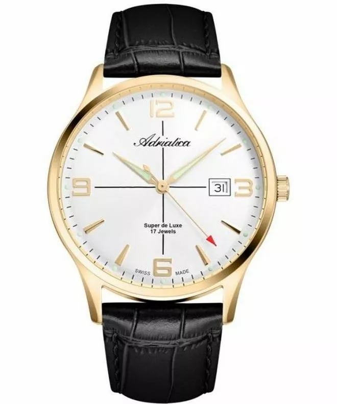 Adriatica Super de Luxe Mechanical gents watch A8331.1253M