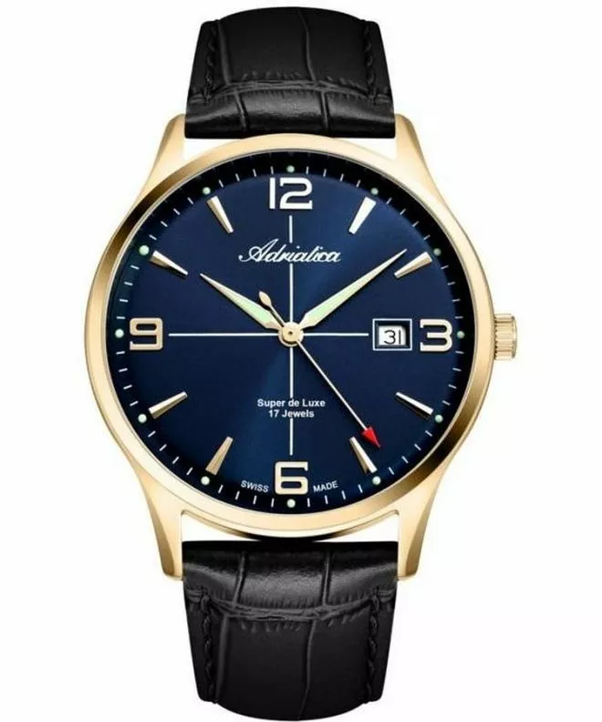 Adriatica Super de Luxe Mechanical gents watch A8331.1255M