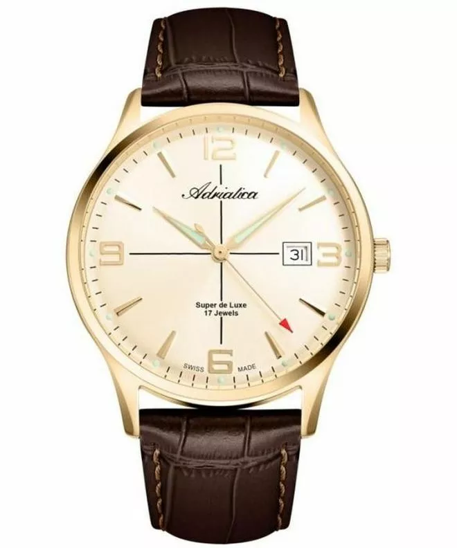 Adriatica Super de Luxe Mechanical gents watch A8331.1B51M