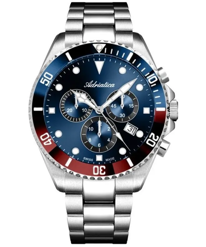Adriatica Classic Chronograph gents watch A8347.T195CHR