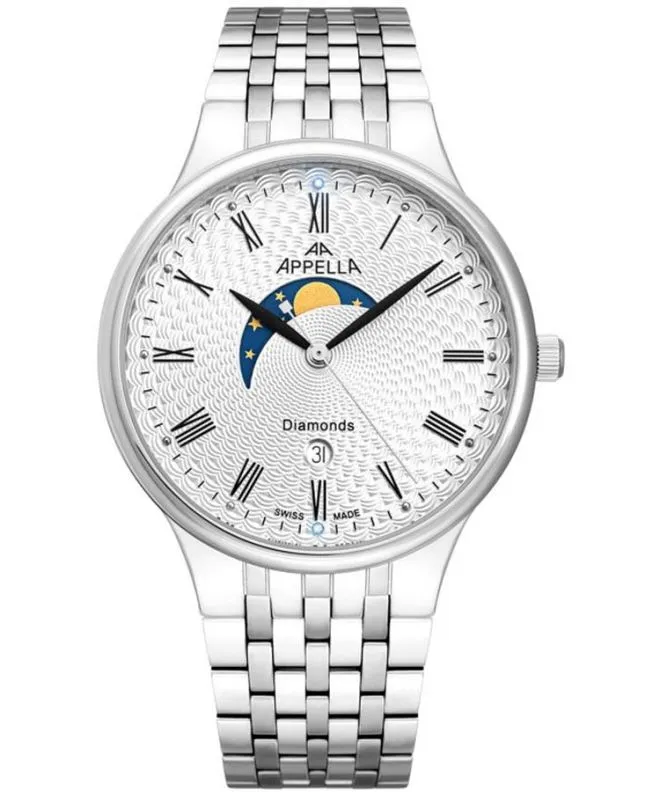Appella Moonphase gents watch L12002.5133DMQ