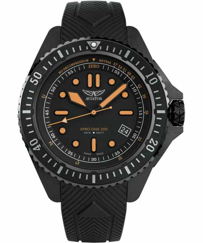 Aviator XPRO Dive 200 gents watch V.1.42.5.378.6