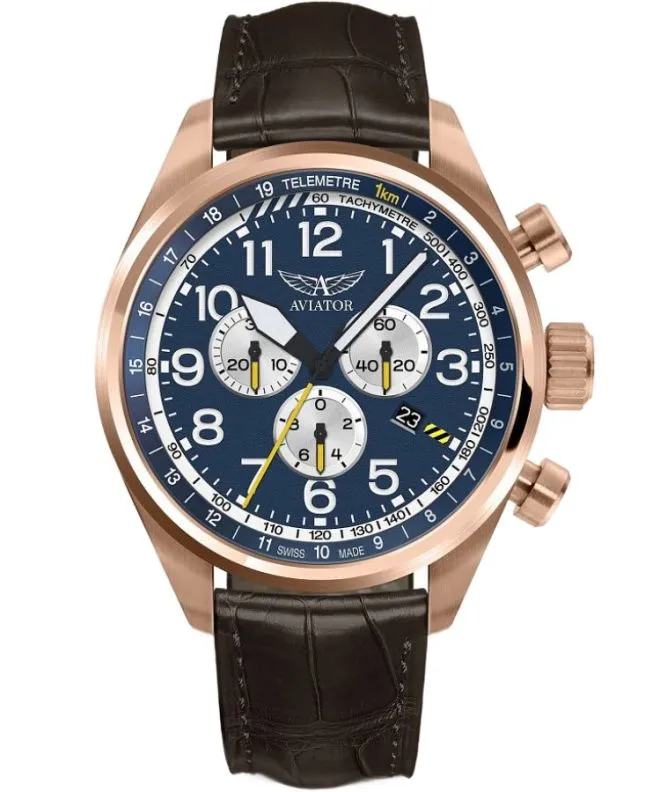 Aviator Airacobra P45 Chronograph gents watch V.2.25.2.170.0
