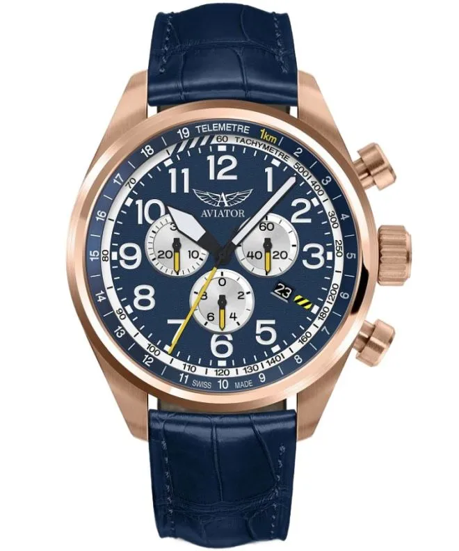 Aviator Airacobra P45 Chronograph gents watch V.2.25.2.170.4