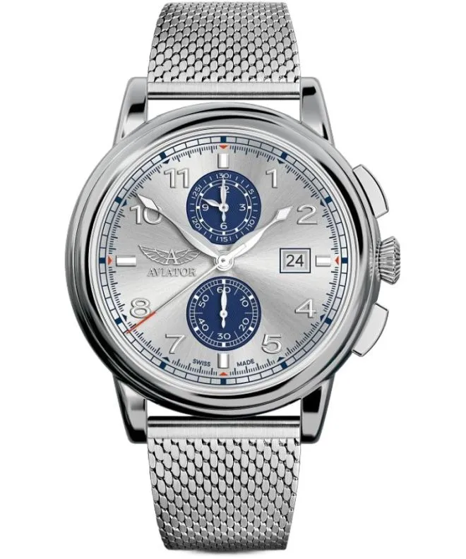 Aviator Douglas DC-3 Chronograph Limited Edition gents watch V.2.45.0.413.5