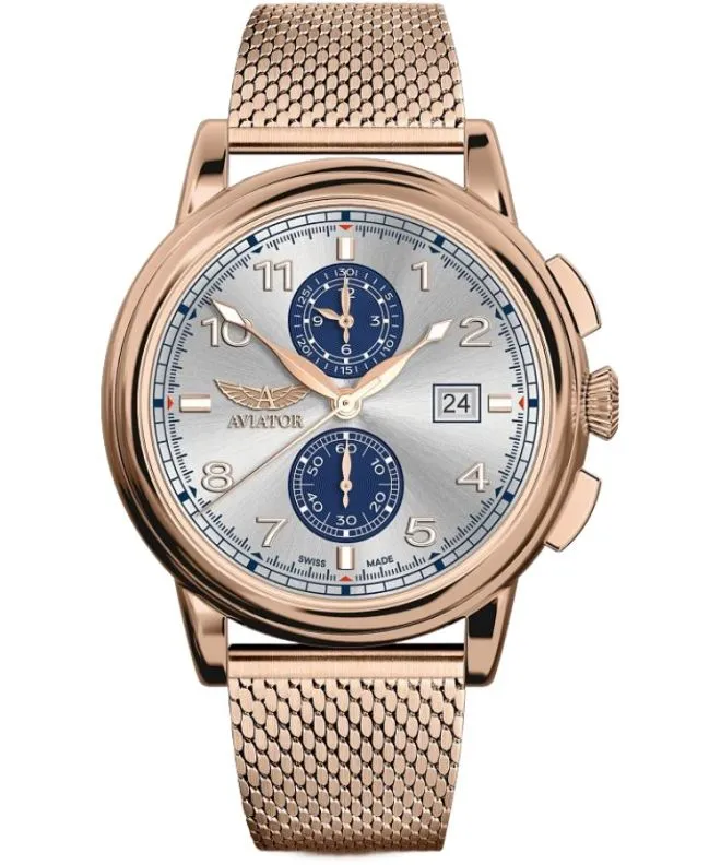 Aviator Douglas DC-3 Chronograph Limited Edition gents watch V.2.45.2.414.5