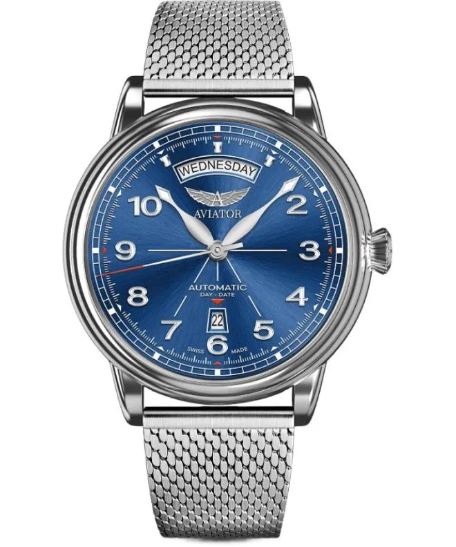 Aviator Douglas DC-3 Day-Date Automatic Limited Edition gents watch V.3.44.0.401.5