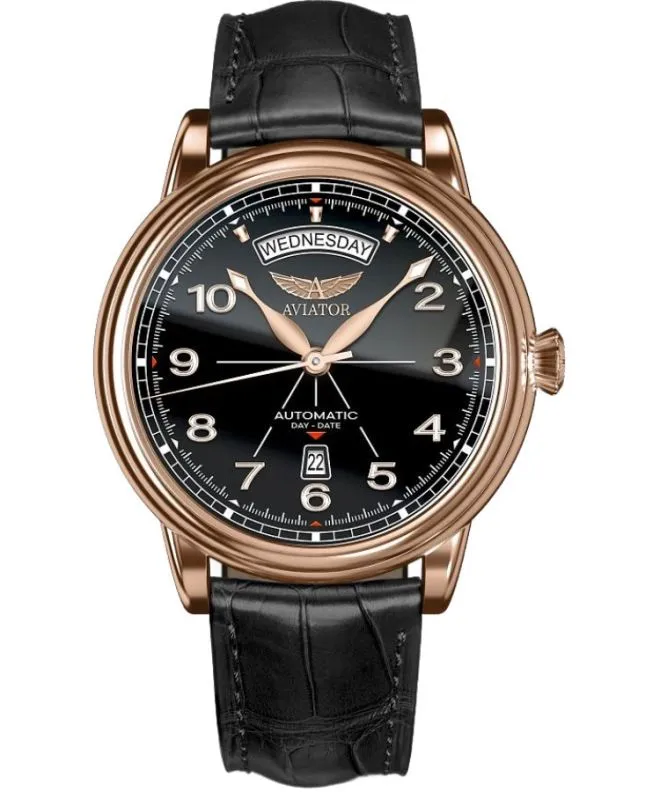 Aviator Douglas DC-3 Day-Date Automatic Limited Edition gents watch V.3.44.2.398.4