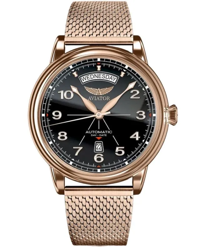 Aviator Douglas DC-3 Day-Date Automatic Limited Edition gents watch V.3.44.2.398.5
