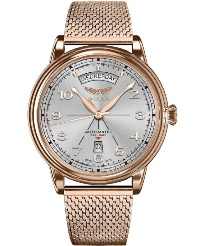 Aviator Douglas DC-3 Day-Date Automatic Limited Edition gents watch V.3.44.2.400.5