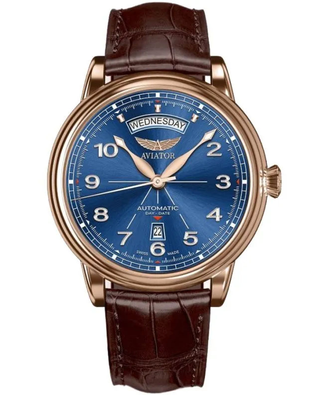 Aviator Douglas DC-3 Day-Date Automatic Limited Edition gents watch V.3.44.2.402.0