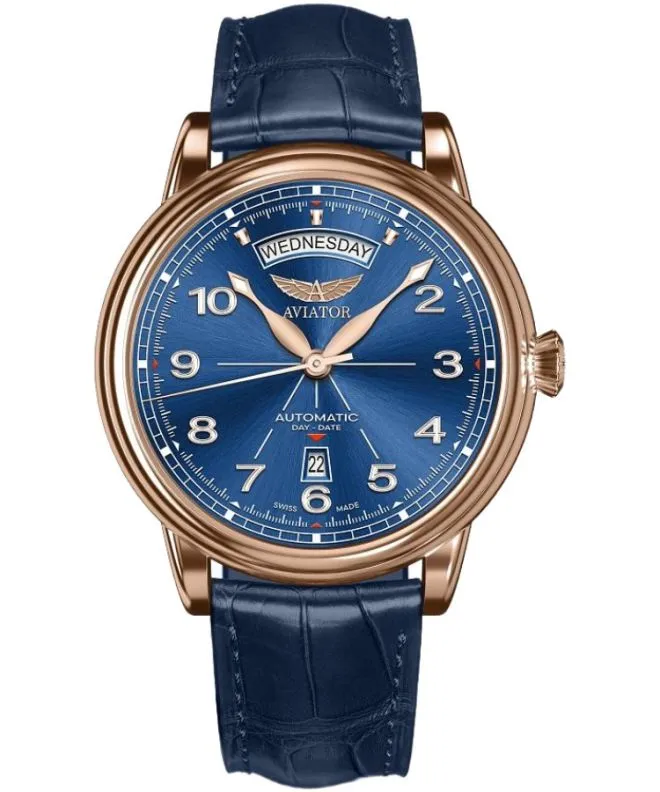 Aviator Douglas DC-3 Day-Date Automatic Limited Edition gents watch V.3.44.2.402.4