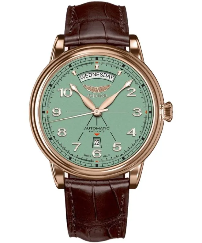 Aviator Douglas DC-3 Day-Date Automatic Limited Edition gents watch V.3.44.2.404.4