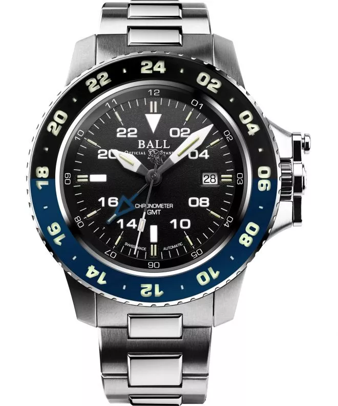 Ball Engineer Hydrocarbon AeroGMT II Automatic Chronometer Men's Watch DG2018C-S10C-BK
