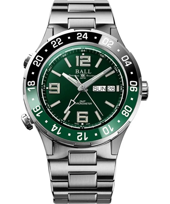 Ball Roadmaster Marine GMT Automatic Titanium Limited Edition gents watch DG3000A-S2C-GR