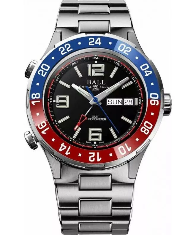 Ball Roadmaster Marine GMT Automatic Titanium Limited Edition gents watch DG3000A-S4C-BK