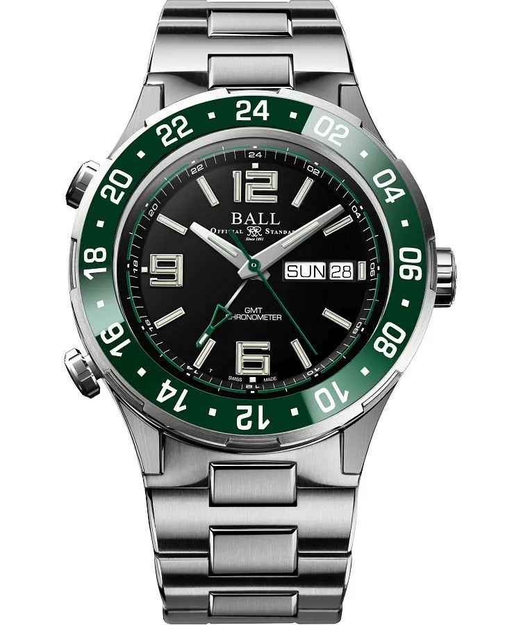 Ball Roadmaster Marine GMT Automatic Titanium Chronograph Limited Edition gents watch DG3000A-S5C-BK