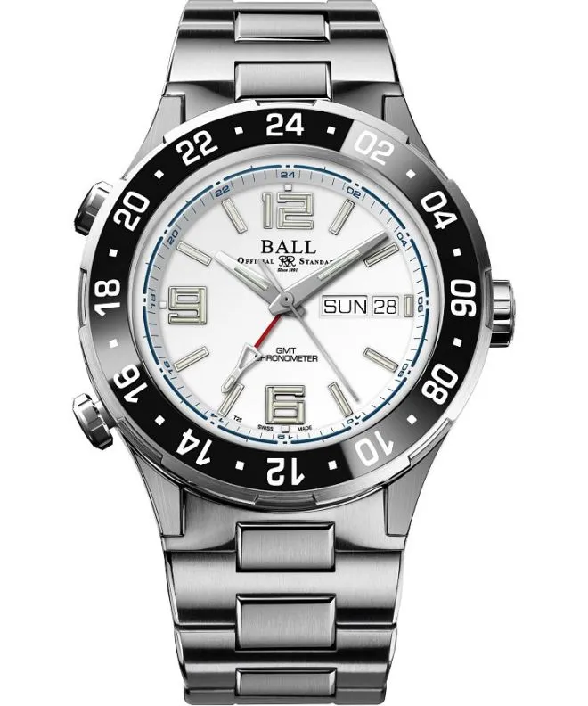 Ball Roadmaster Marine GMT Automatic Titanium Chronograph Limited Edition gents watch DG3000A-S7CJ-WH