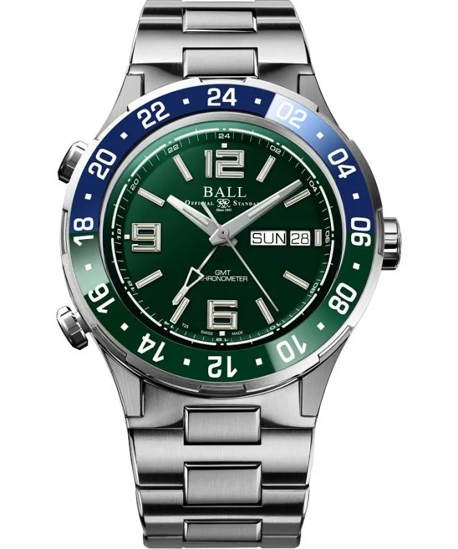 Ball Roadmaster Marine GMT Automatic Titanium Chronograph Limited Edition gents watch DG3000A-S9CJ-GR
