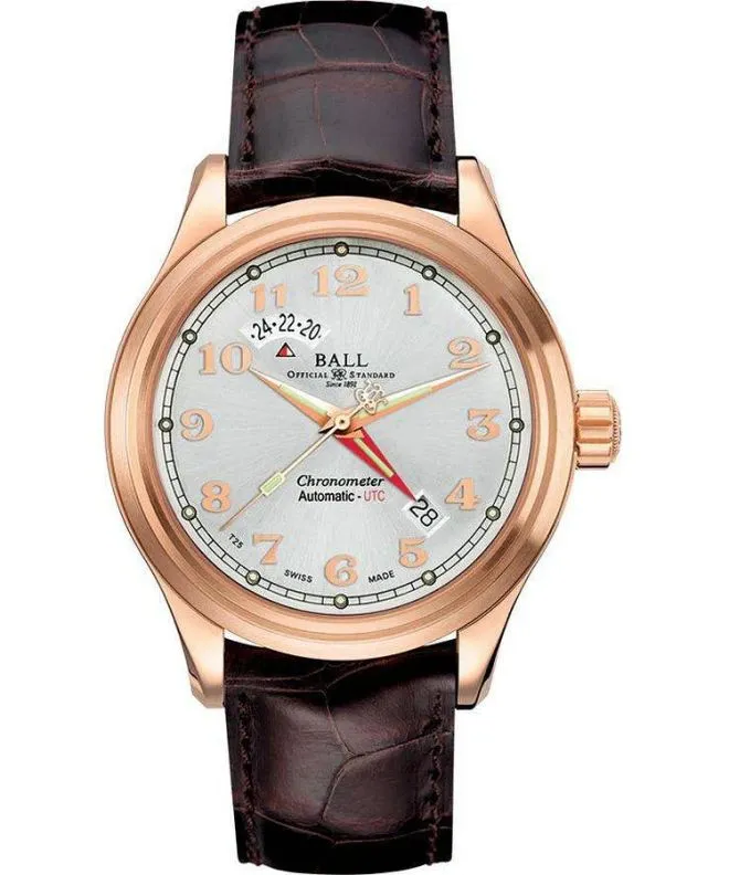 Ball Trainmaster Cleveland Express Automatic Chronograph gents watch GM1020D-PG-LCJ-SL