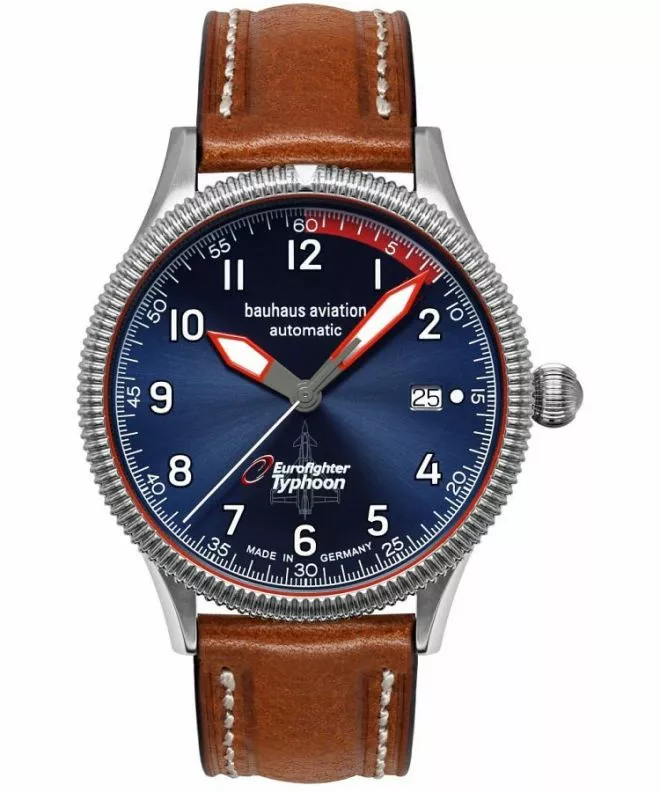 Bauhaus Aviation Eurofighter Automatic gents watch 2556-3 (25563)