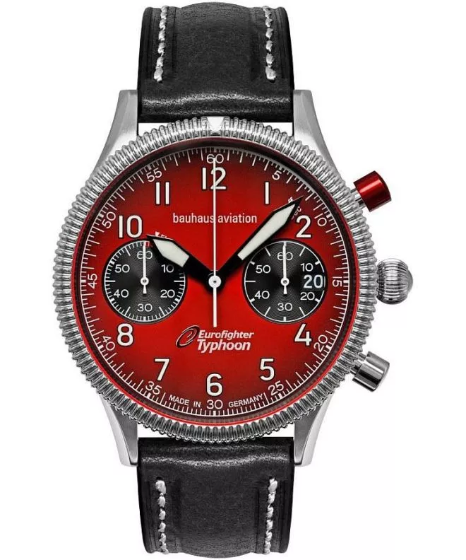 Bauhaus Aviation Eurofighter Typhoon Chronograph gents watch 2576-5 (25765)