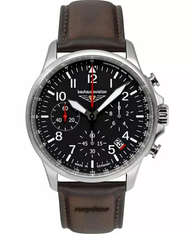 Bauhaus Aviation Tornado Chronograph gents watch 2774-2 (27742)