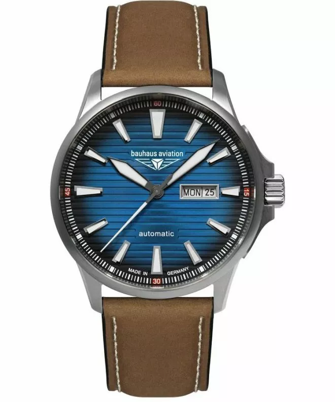 Bauhaus Aviation Automatic Titanium gents watch 2862-3 (28623)