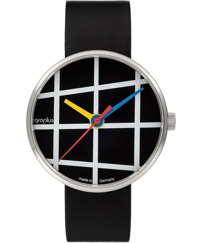 Bauhaus Walter Gropius Window gents watch WG.001-03
