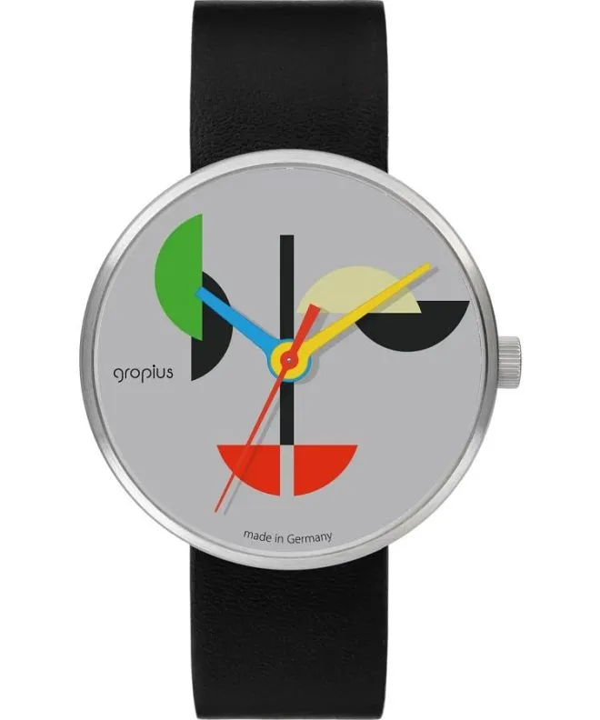 Bauhaus Walter Gropius Triade der Sinne unisex watch WG.019-02