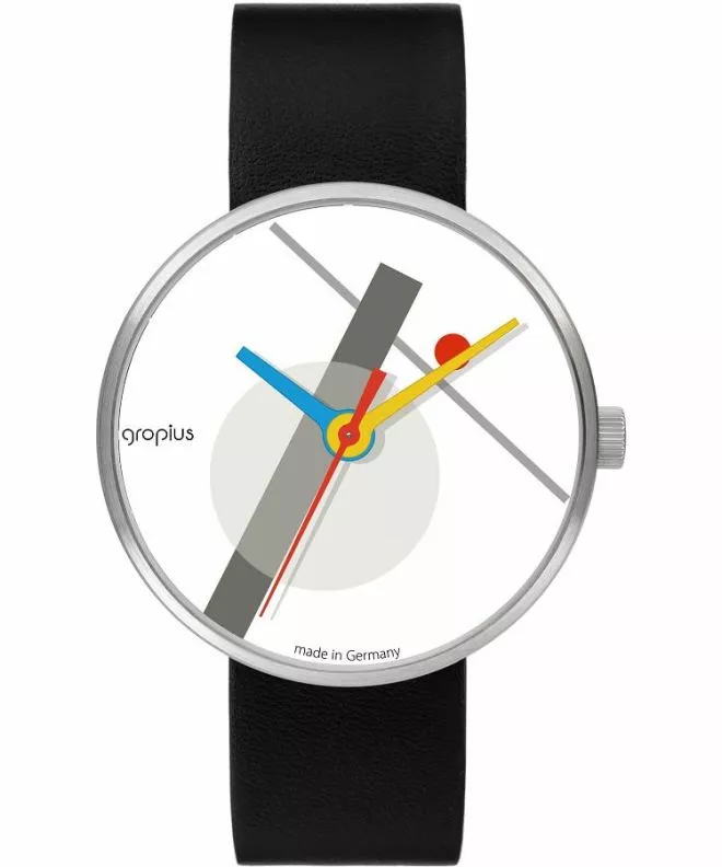 Bauhaus Walter Gropius Moholy Nagy unisex watch WG.021-01