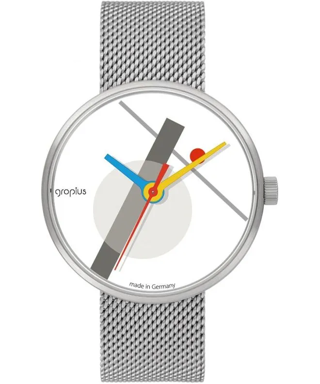 Bauhaus Walter Gropius Moholy Nagy unisex watch WG.021-01M